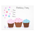 Birthday Party Custom Announcements
