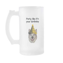 Birthday Party Dog Mugs