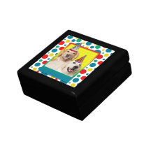 Birthday Party Hat - Golden Retriever Tebow Corona Gift Boxes