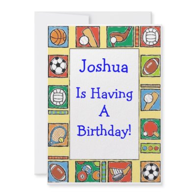 BIRTHDAY PARTY INVITATION by PerGis_NOSaints