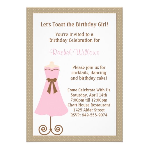 Birthday Party Invitation