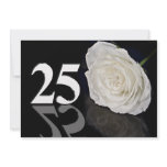 Birthday party invitation 25 years old