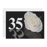 Birthday party invitation 35 years old