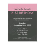 BIRTHDAY PARTY INVITATION :: dynamic centric P2 Post Cards