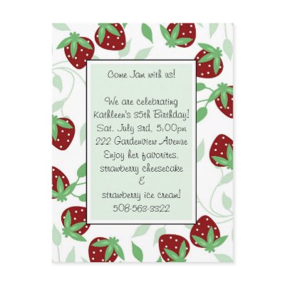 Birthday Party Invitation by Beezazzler