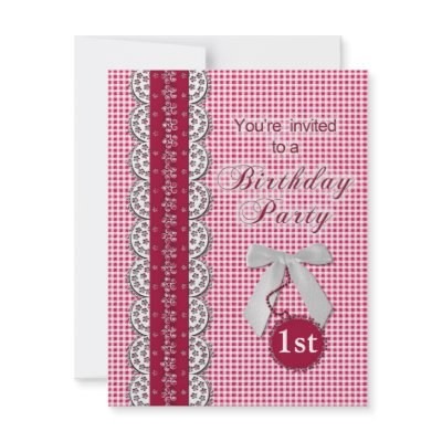 Birthday Party - Invitation Young Girl/teen by TrudyWilkerson