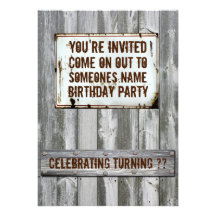 Birthday Party Invitations