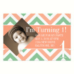 Birthday Party Invite | Turning |chevpchmulti invitations