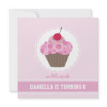 BIRTHDAY PARTY INVITES :: cupcake 6SQ