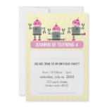 BIRTHDAY PARTY INVITES :: robotsx3 3P