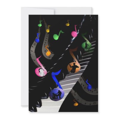 Birthday Party Music Customisable Invitation by Photo_mall