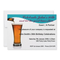 Birthday Party Personalised Personalized Invitations
