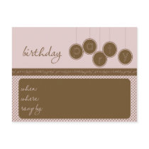 Birthday Party Postcard