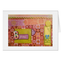 Birthday Patterns Card