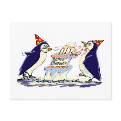 BiRtHdAy PeNgUiNs Postcards by raycasso