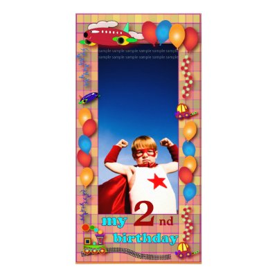 Birthday Photo Cards: 001 Transportation by adellaandmella