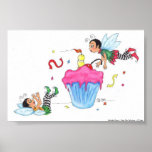 Birthday Pixies Print