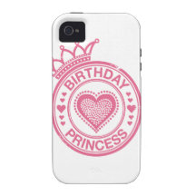 Birthday Princess - Pink - Case For The iPhone 4