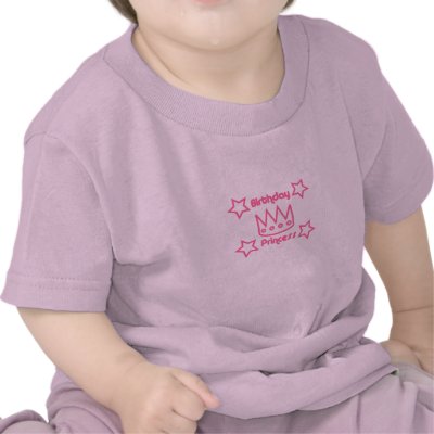 Birthday Princess Tshirts by flipkitty
