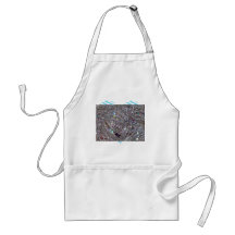 Birthday ribbons apron