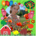 Birthday Sculptures: Farm photo sculptures