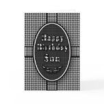 Birthday Son - Black white abstract cards