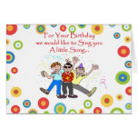 Birthday Song Cards