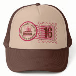 Birthday Stamp 16 Hat