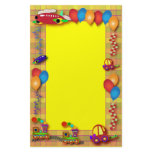 Birthday Stationery: 001 Transportation