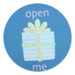 Birthday Sticker - Blue