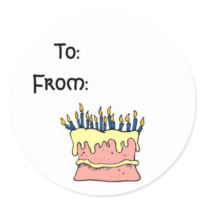 Birthday Tag stickers by Tamathaa