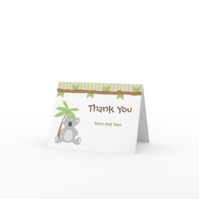 Birthday Thank You Card by eventfulcards