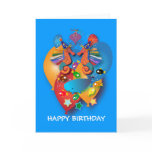 Birthday Theme: In the sea Greeting Cards
