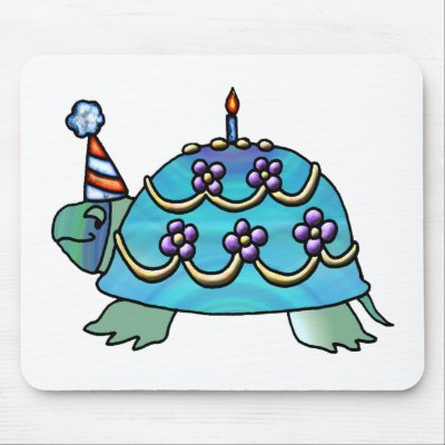 Birthday Turtle by ElainePlesser