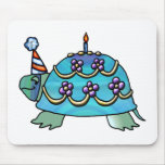 Birthday Turtle mousepads