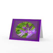 Birthday Venus Looking Glass Wildflower Floral Greeting Cards