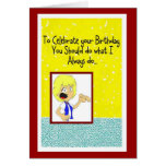 Birthday Wisdom Greeting Card