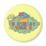 Birthday Wishes Magnets
