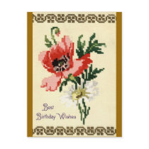 Birthday Wishes Repro Vintage 1911