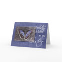 Birthday Wishes to my Sister/Blue Butterfly cards