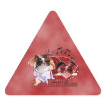 Birthday - Your Youth Has Left the Building Triangle Stickers