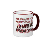 Birthday Zombie Apocalypse Coffee Mug