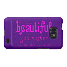 Birthdays Christmas Parties Beautiful Godmother Samsung Galaxy SII Case
