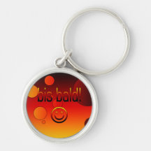 Bis Bald! German Flag Colours Pop Art Keychain