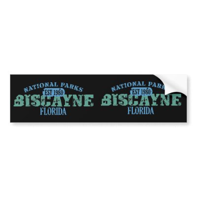 Biscayne National Park Bumper Sticker by cdandc