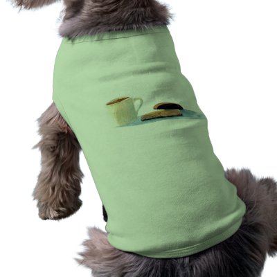 Biscoltti and Hot Chocolate Pet T-shirt by mozache
