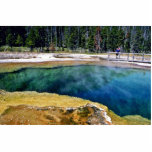 Biscuit Basin Hot Springs - Yellowstone National P photo sculptures