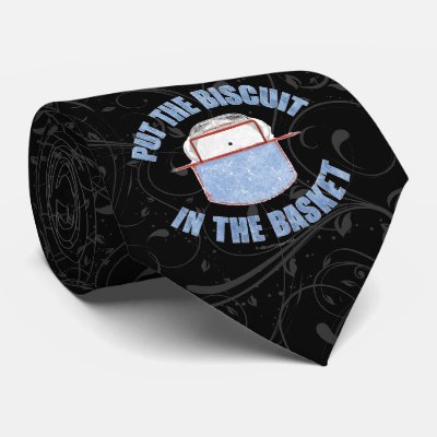 Biscuit Basket tie by eBrushDesign