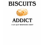 Biscuits Addict t-shirts