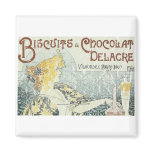 Biscuits & Chocolate Delacre - distressed magnets